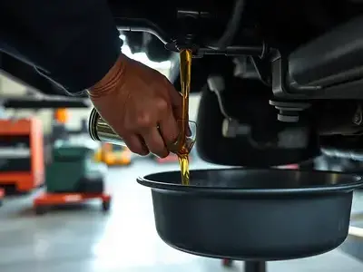 オイル交換作業